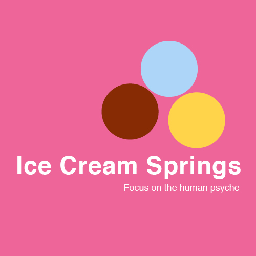 Ice Cream Springs, town idea, graphic