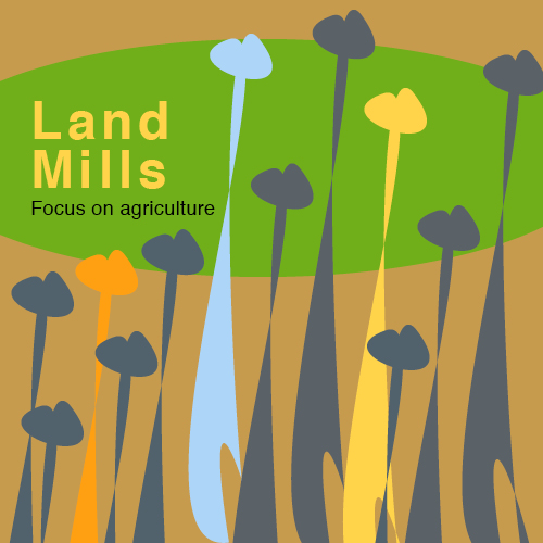 Land Mills, town idea, graphic